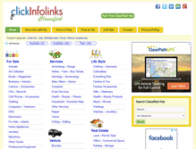 Tablet Screenshot of clickinfolinks.com